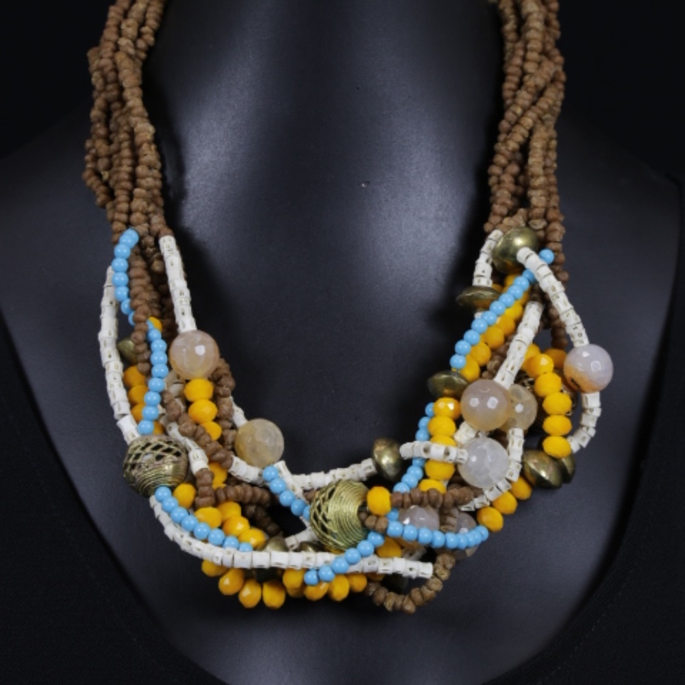 Designer Multi Stone Necklace